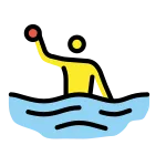 Man Playing Water Polo SVG Icon